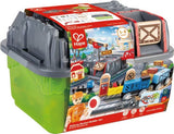 Hape: Railway Bucket-Builder-Set