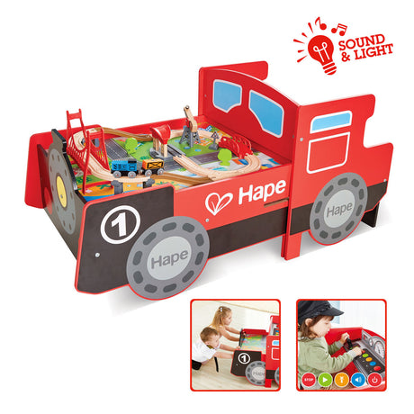 Hape: Ride-on & Foldable Engine Table