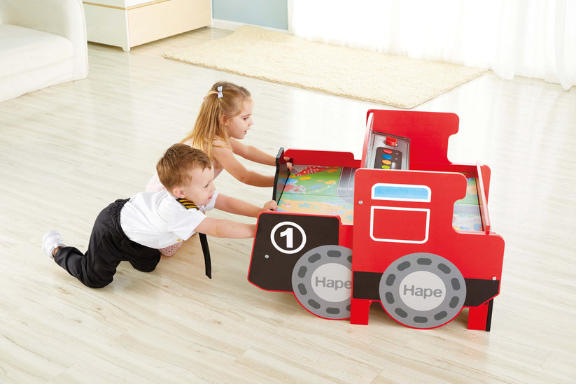 Hape: Ride-on & Foldable Engine Table