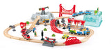 Hape: City Train Bucket Set