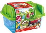 Hape: Countryside Train Bucket Set