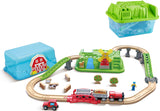 Hape: Countryside Train Bucket Set