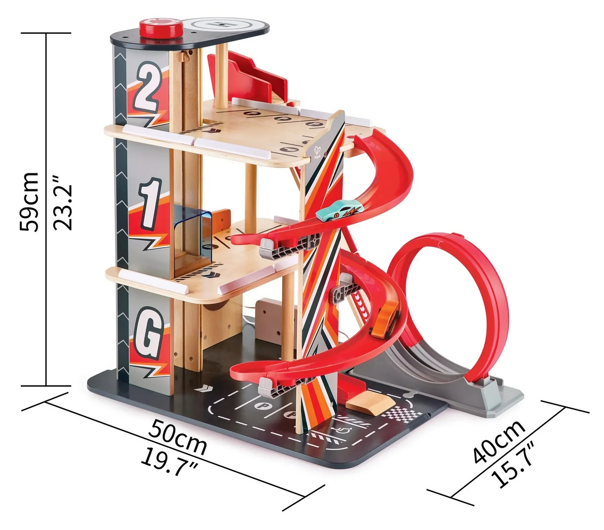 Hape: Gearhead Stunt Garage