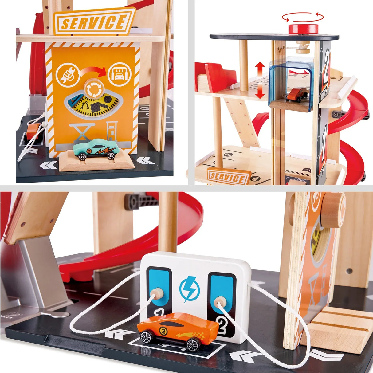 Hape: Gearhead Stunt Garage