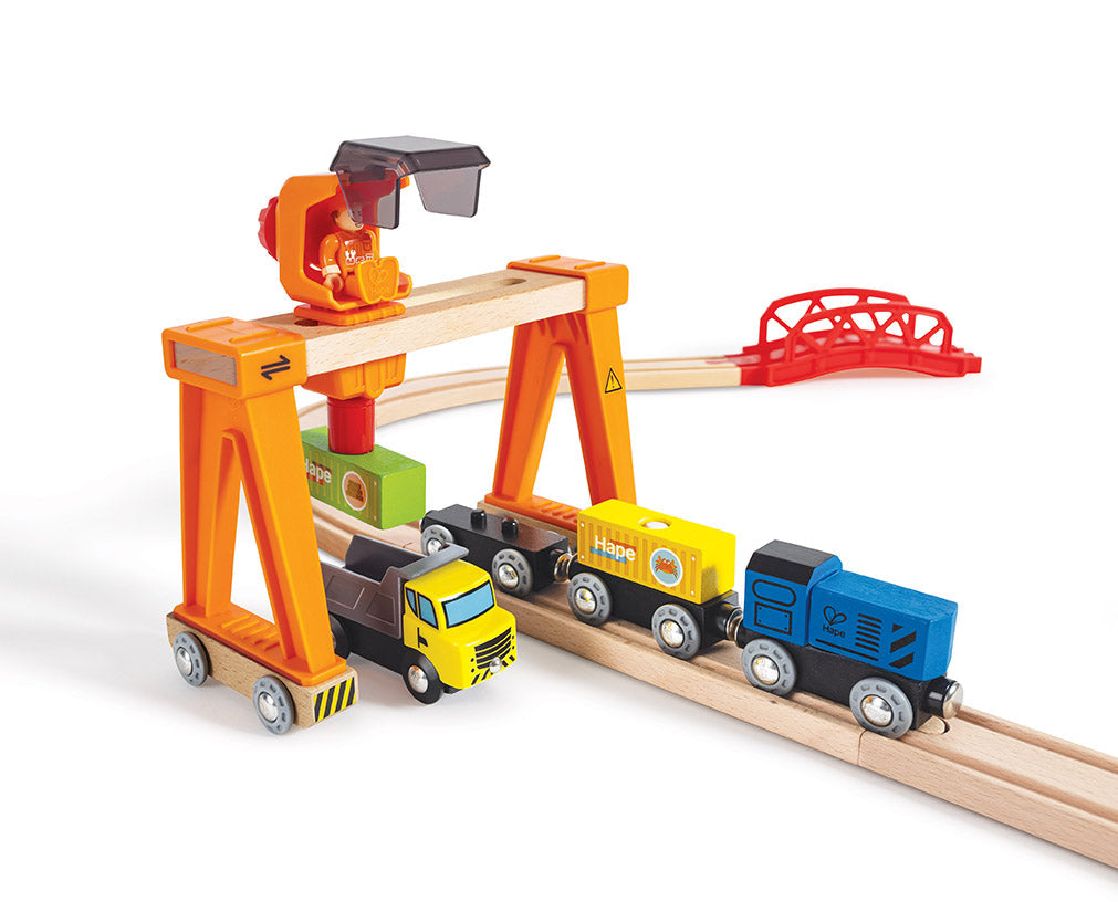 Hape: Lift & Load Harbour Set