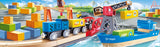 Hape: Lift & Load Harbour Set