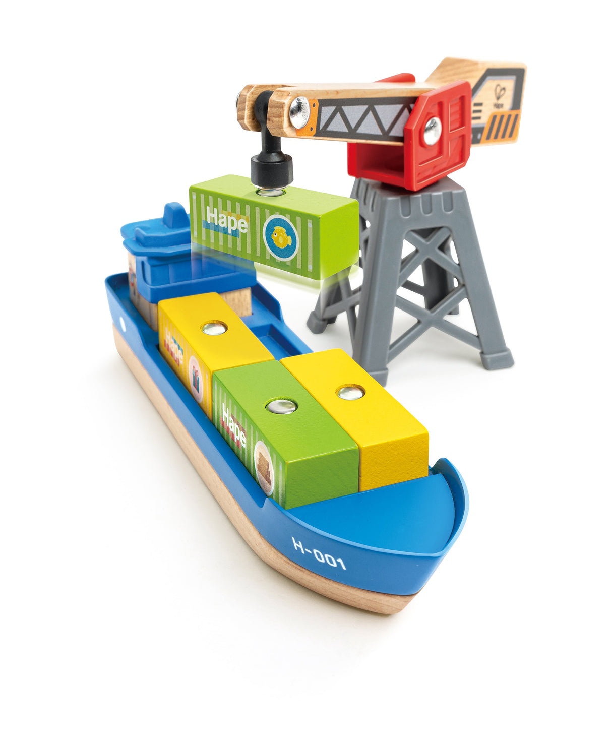Hape: Cargo Ship & Crane