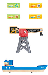 Hape: Cargo Ship & Crane