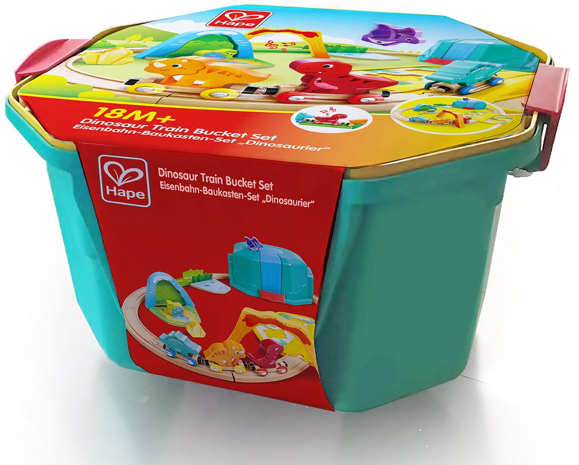 Hape: Dinosaur Train Bucket Set