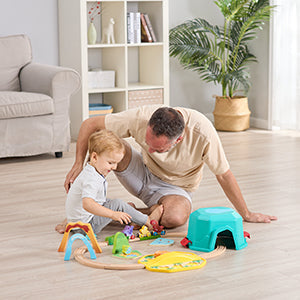 Hape: Dinosaur Train Bucket Set