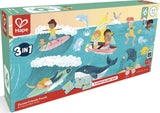 Hape: 3 in 1 Puzzle & Storytelling - Ocean Friends