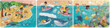 Hape: 3 in 1 Puzzle & Storytelling - Ocean Friends