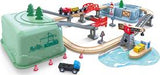 Hape: Railway Bucket Harbor Set