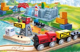 Hape: Railway Bucket Harbor Set