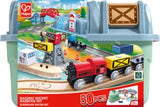 Hape: Railway Bucket Harbor Set