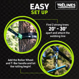 Trelines: Roller Adventure Line - 11m