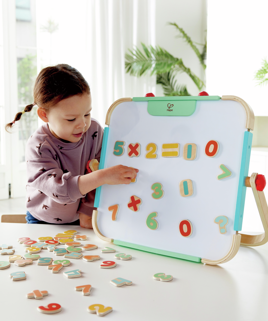 Hape: Magnetic Number - 54 pieces