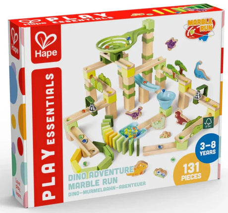 Hape: Play Essentials Dino Adventure Marble Run