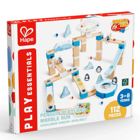 Hape: Play Essentials Penguin Playground Marble Run