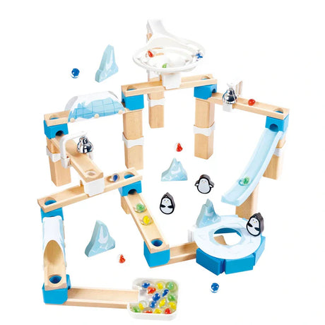 Hape: Play Essentials Penguin Playground Marble Run
