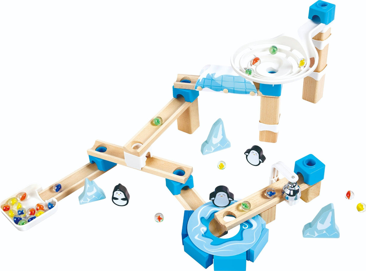 Hape: Play Essentials Penguin Playground Marble Run