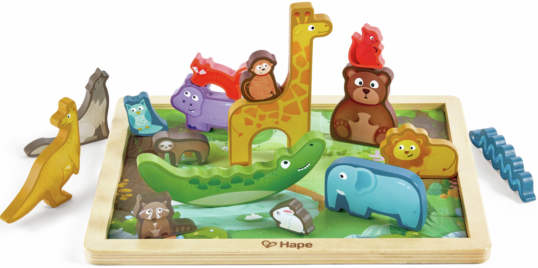 Hape: Animal Kingdom Puzzle - 22 pieces