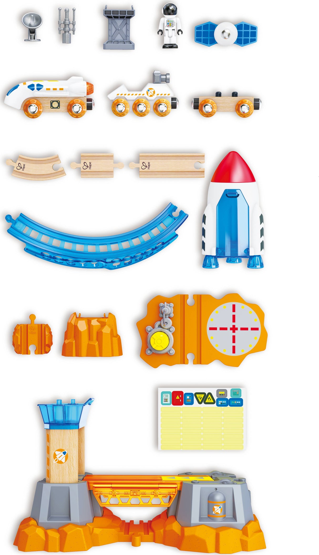 Hape: Mars Launch Rail Set