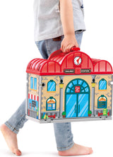 Hape: Portable Train Station Set