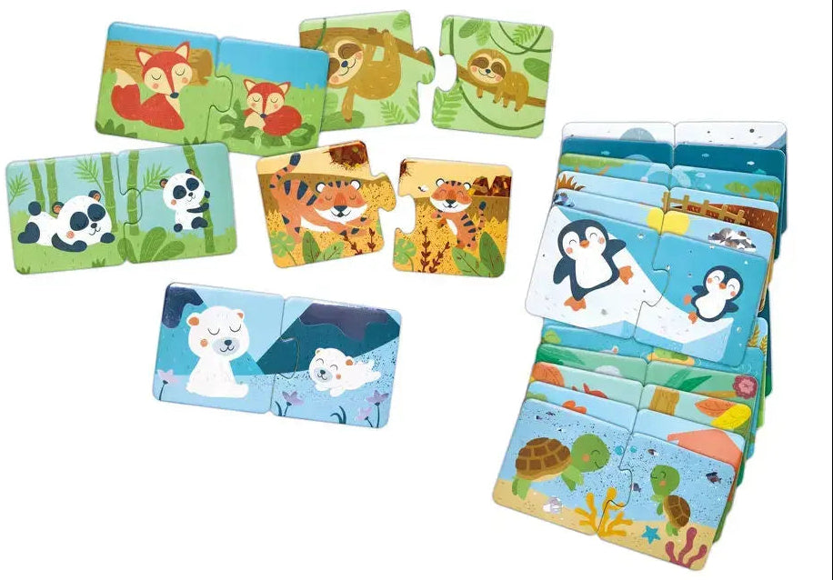 Hape: Animal Family Pairing Puzzles