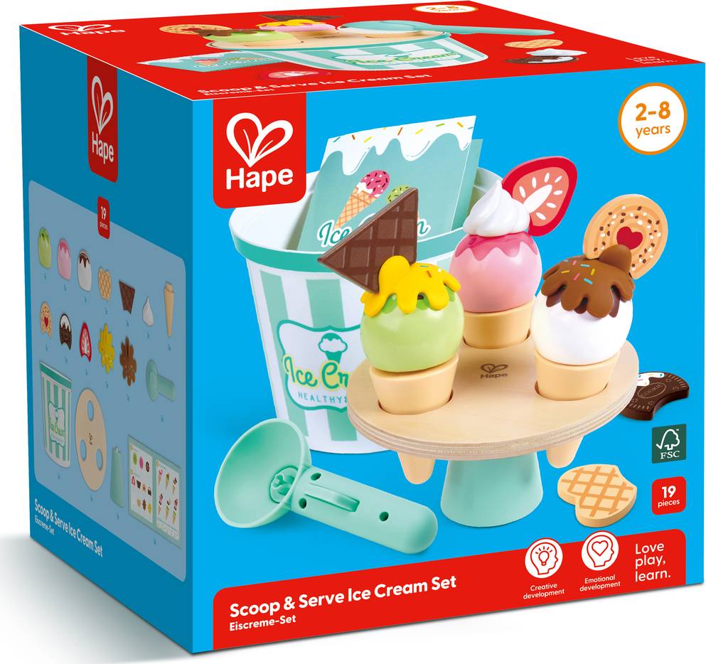 Hape: Scoop & Serve Ice Cream Set