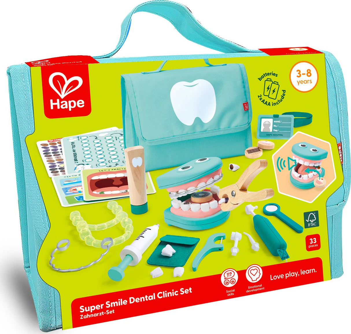 Hape: Super Smile Dental Clinic Set