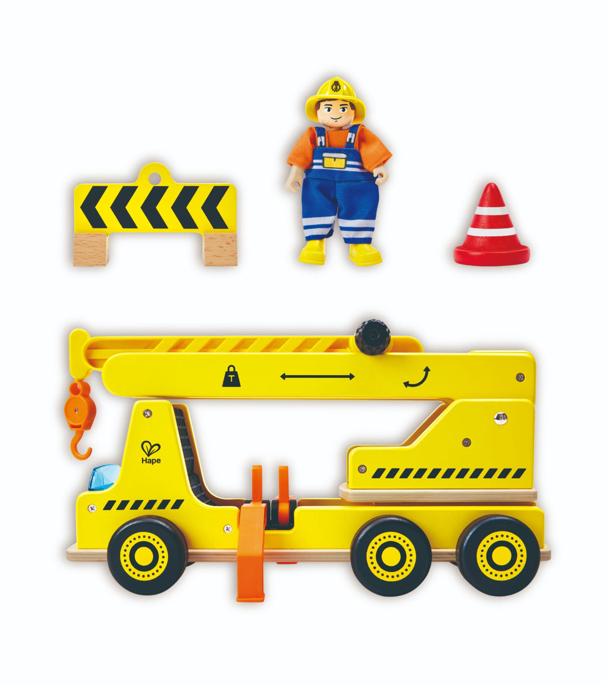 Hape: Mobile Crane & Construction Set