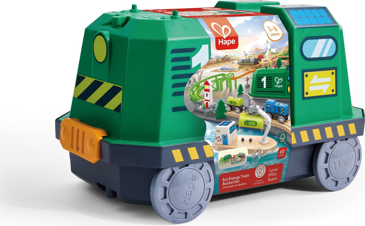Hape: Train Bucket Set