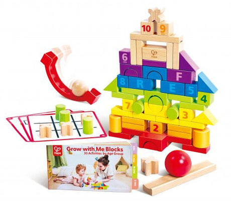Hape: Grow-with-Me Blocks 80pcs