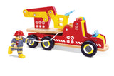 Hape: Siren & Lights Toy Fire Truck