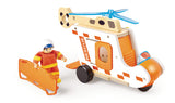 Hape: 'To the Rescue' Helicopter Set