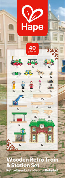 Hape: Old-Timer Train Set