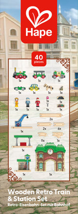 Hape: Old-Timer Train Set