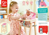 Hape: Sweet Treats Doll's Highchair