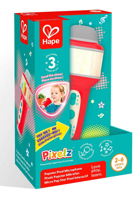 Hape: Pixelz Popstar Microphone