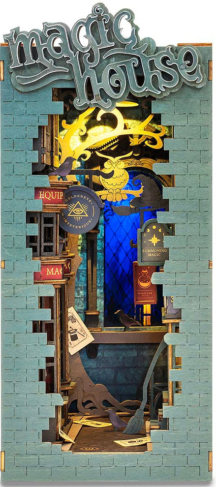 Rolife: Magic House Book Nook DIY Miniature Puzzle