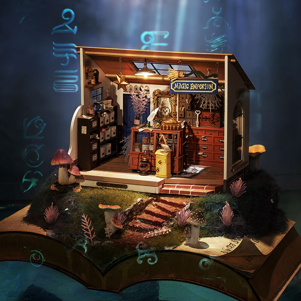 Rolife Kiki’s Magic Emporium DIY Miniature Puzzle - (DG155)