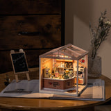 Rolife Double Joy Bubble Tea DIY Plastic Miniature Puzzle - (DW006)