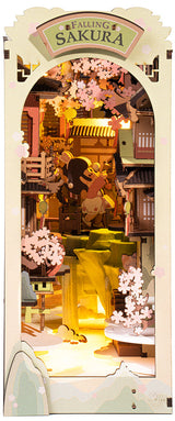 Rolife: Falling Sakura Book Nook DIY Miniature Puzzle