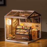 Rolife Golden Wheat Bakery DIY Plastic Miniature Puzzle - (DW005B)
