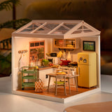 Rolife: Happy Meals Kitchen - Super Store Plastic DIY Miniature Puzzle