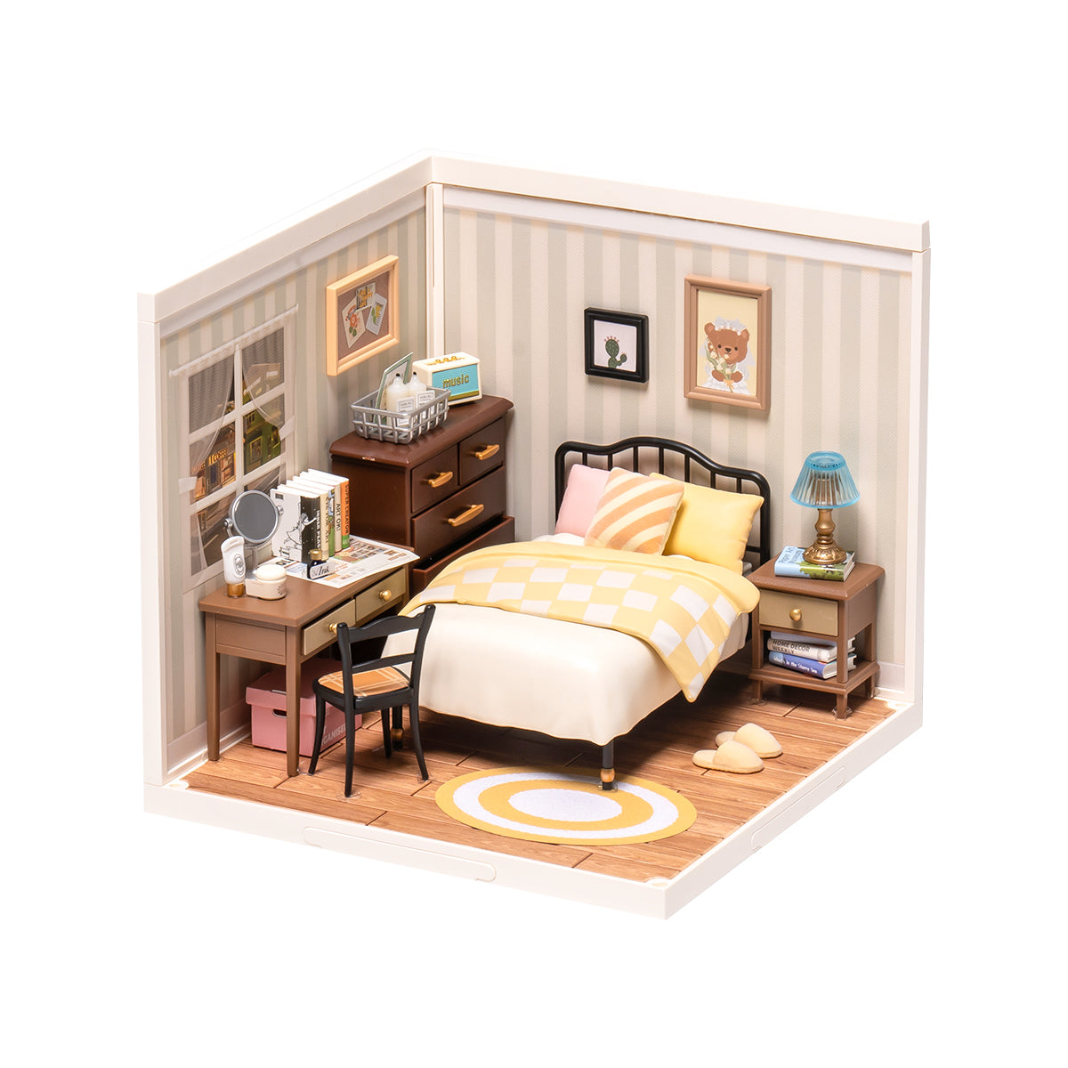 Rolife: Sweet Dream Bedroom - Super Store Plastic DIY Miniature Puzzle