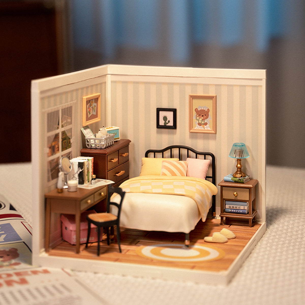 Rolife: Sweet Dream Bedroom - Super Store Plastic DIY Miniature Puzzle