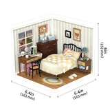 Rolife: Sweet Dream Bedroom - Super Store Plastic DIY Miniature Puzzle
