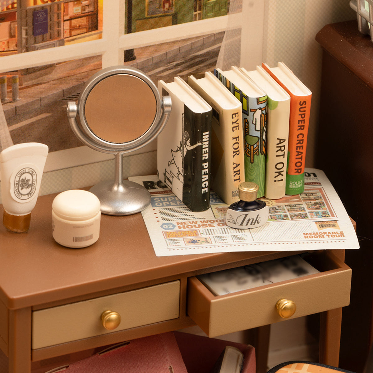 Rolife: Sweet Dream Bedroom - Super Store Plastic DIY Miniature Puzzle